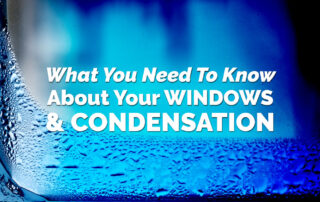 What You Need To Know About Your Windows And Condensation