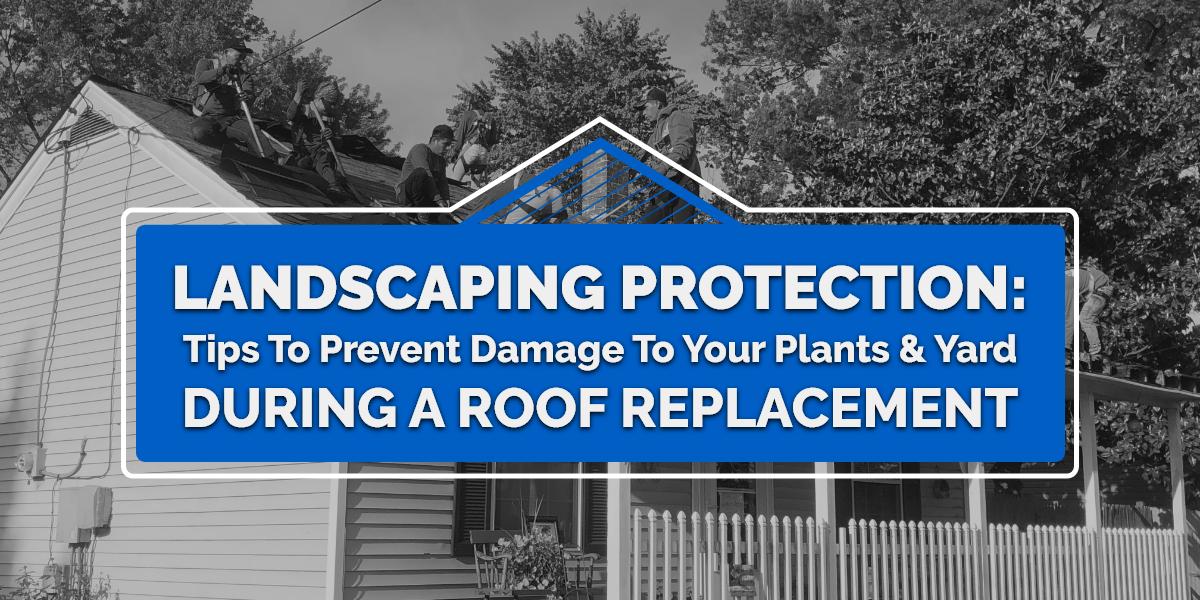 Landscaping Protection: Prevent Damage During Roof Replacement